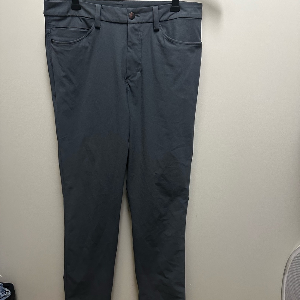 lululemon athletica Gray Mens ABC Slim